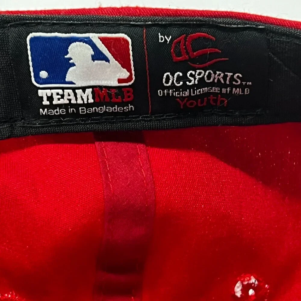 Cincinnati Reds Youth Hat Adjustable CC Sports Cap‎ Red